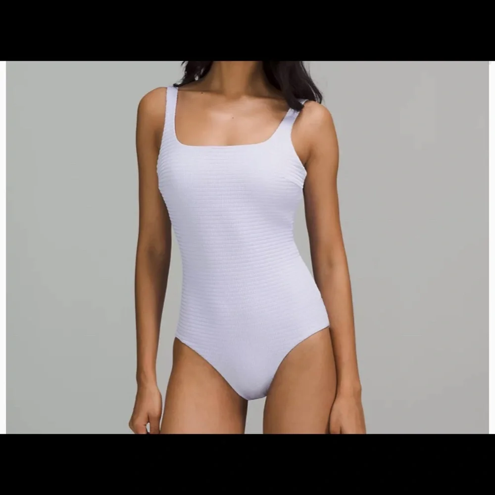 Lululemon Waterside square neck one pc smocked - Picture 4 of 4